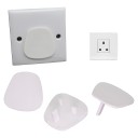 England UK AC Standard 2 Prong Wall Socket Protective Cover