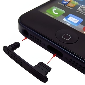 Protective Jack Cover Set for iPhone 5