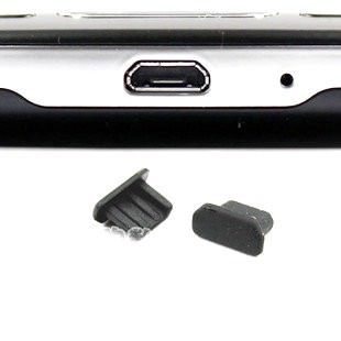 10pcs Black PC Laptop USB Plug Cover Stopper Rubber Soft Silicon Dust CapS* 