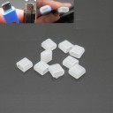 Mini/Micro USB Male Plug Connector Silicone Rubber Dust Cover