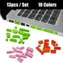 USB Cover of Silicone Anti Dust Port Protective Cover Set