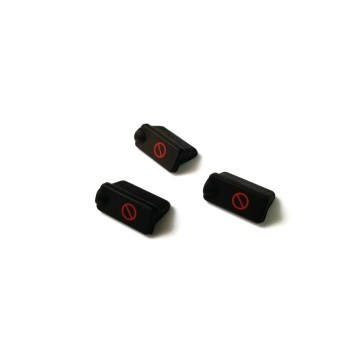 USB Type A Port Silicone Rubber Dust Cover with Stop Sign