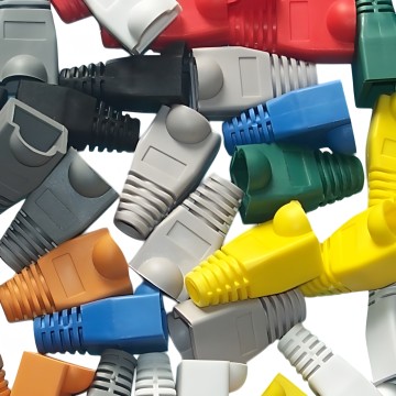 RJ45 Ethernet Cable Boot Cover 9 Colors