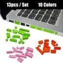 Anti Dust Port Protective Cover Set for Laptop (13pcs)